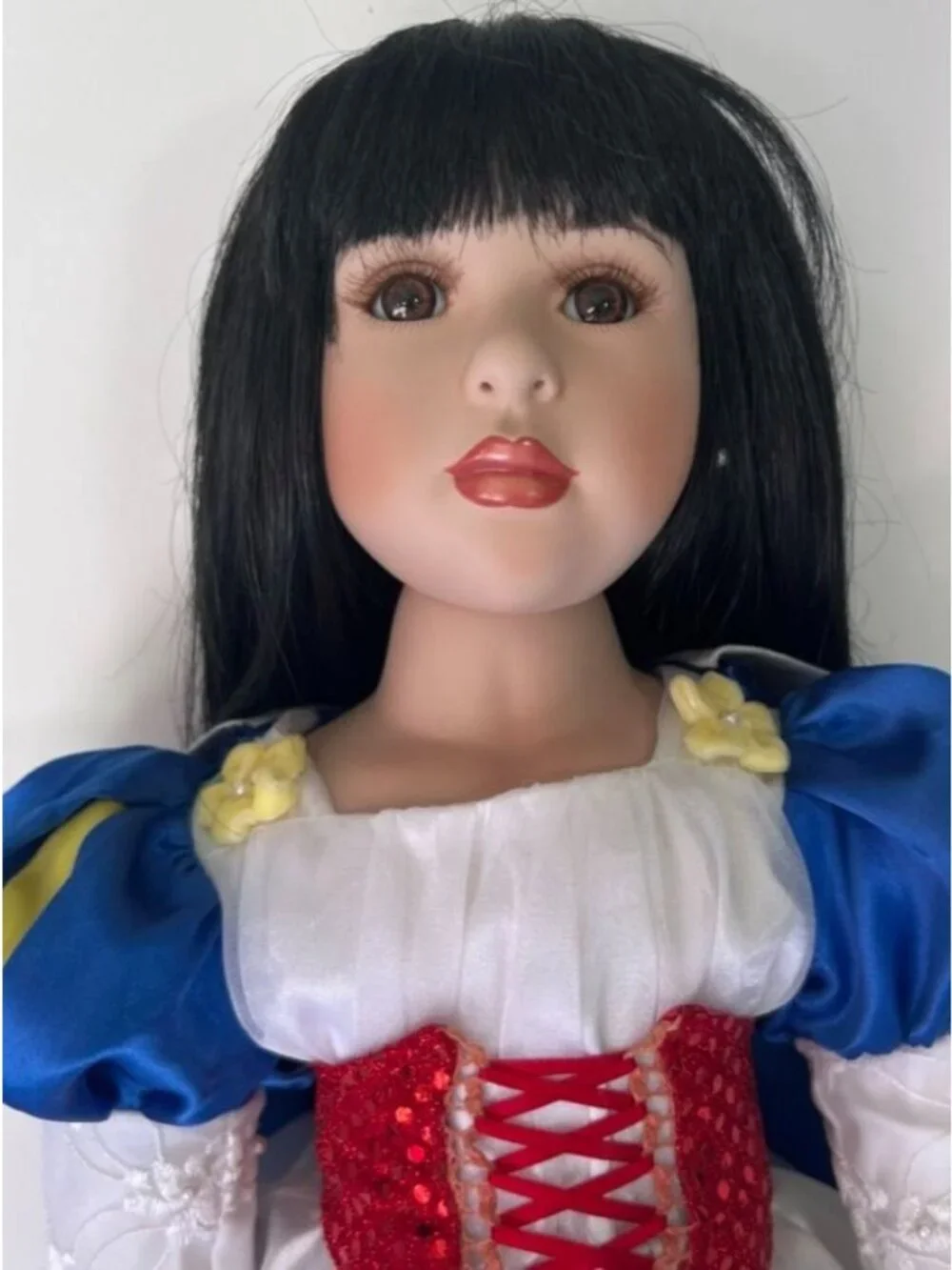 Marie Osmond Snow White Ceramic Doll 200th Anniversary Collector Doll